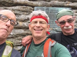 (10) 4/25/2016 Long Path inspection hike Woodland Valley campground to Denning Rd